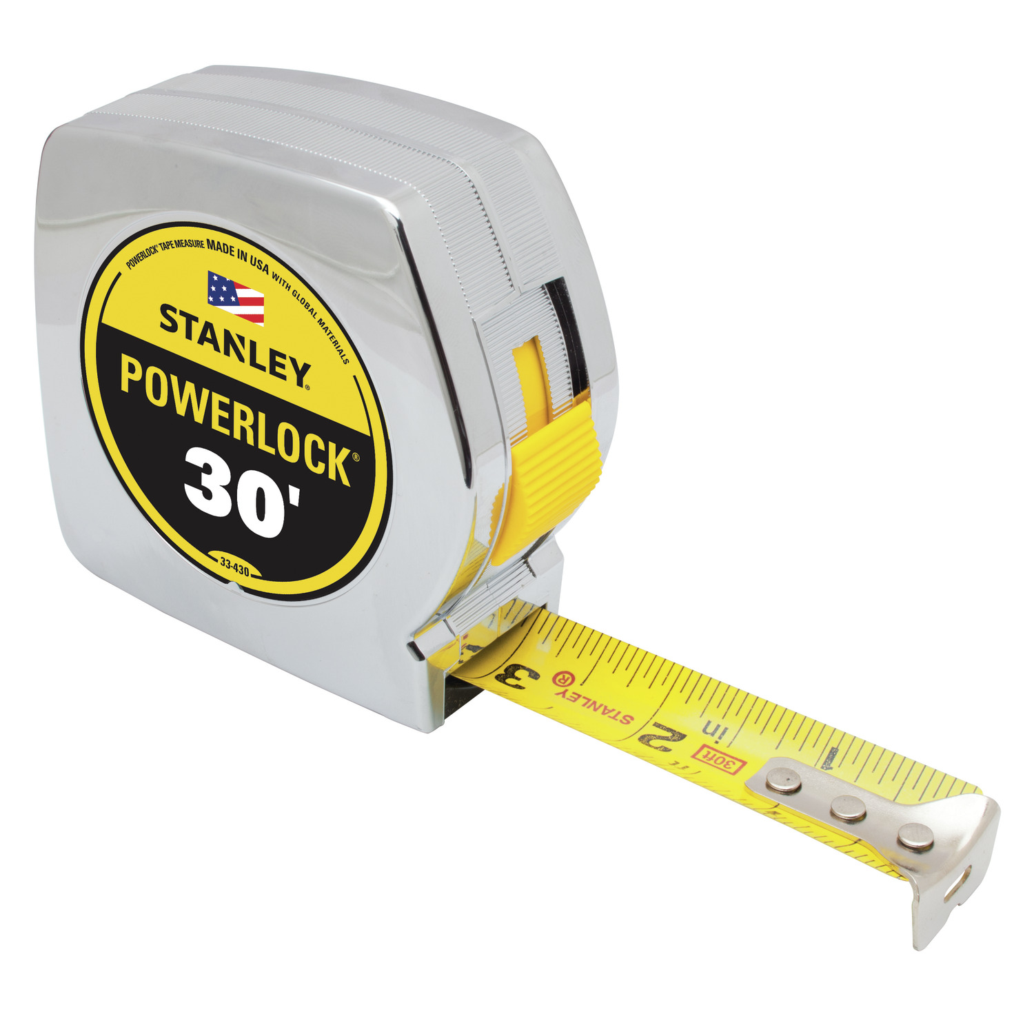 Stanley 30 FT Powerlock® Tape Measure with Bladearmor®